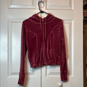 Juicy Couture Pink Velour Hoodie